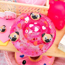 Pugs & Kisses Clear Signature Dome™ Slime