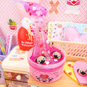 Pugs & Kisses Clear Signature Dome™ Slime