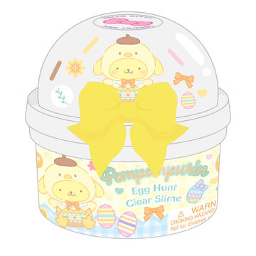 Pompompurin Egg Hunt Clear Signature Dome™ Slime