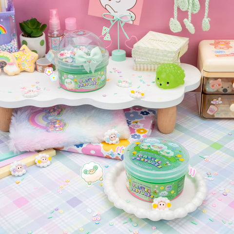 Pastel Pastures Clear Signature Dome™ Slime