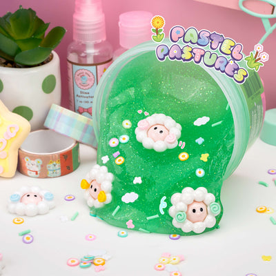 Pastel Pastures Clear Signature Dome™ Slime