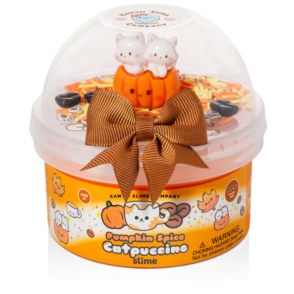 Pumpkin Spice Catpuccino Butter Signature Dome™ Slime