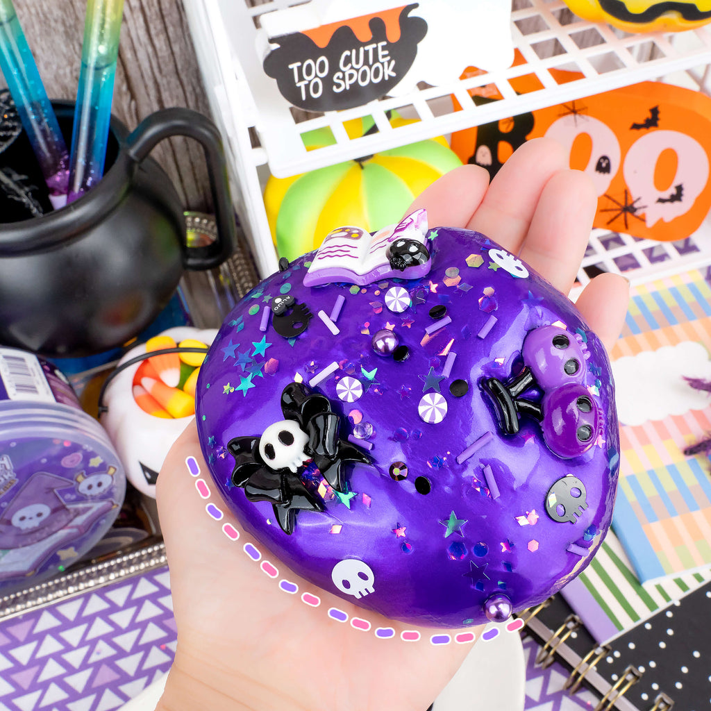 Skullberry Spellbook Glitter Signature Dome™ Slime