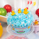 Squeaky Clean Christmas Floam Signature Dome™ Slime