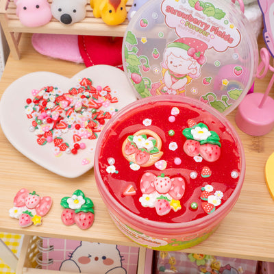 Strawberry Fields Forever Glitter Signature Dome™ Slime