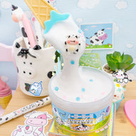 Udderly Cute Creamery Glossy Signature Dome™ Slime