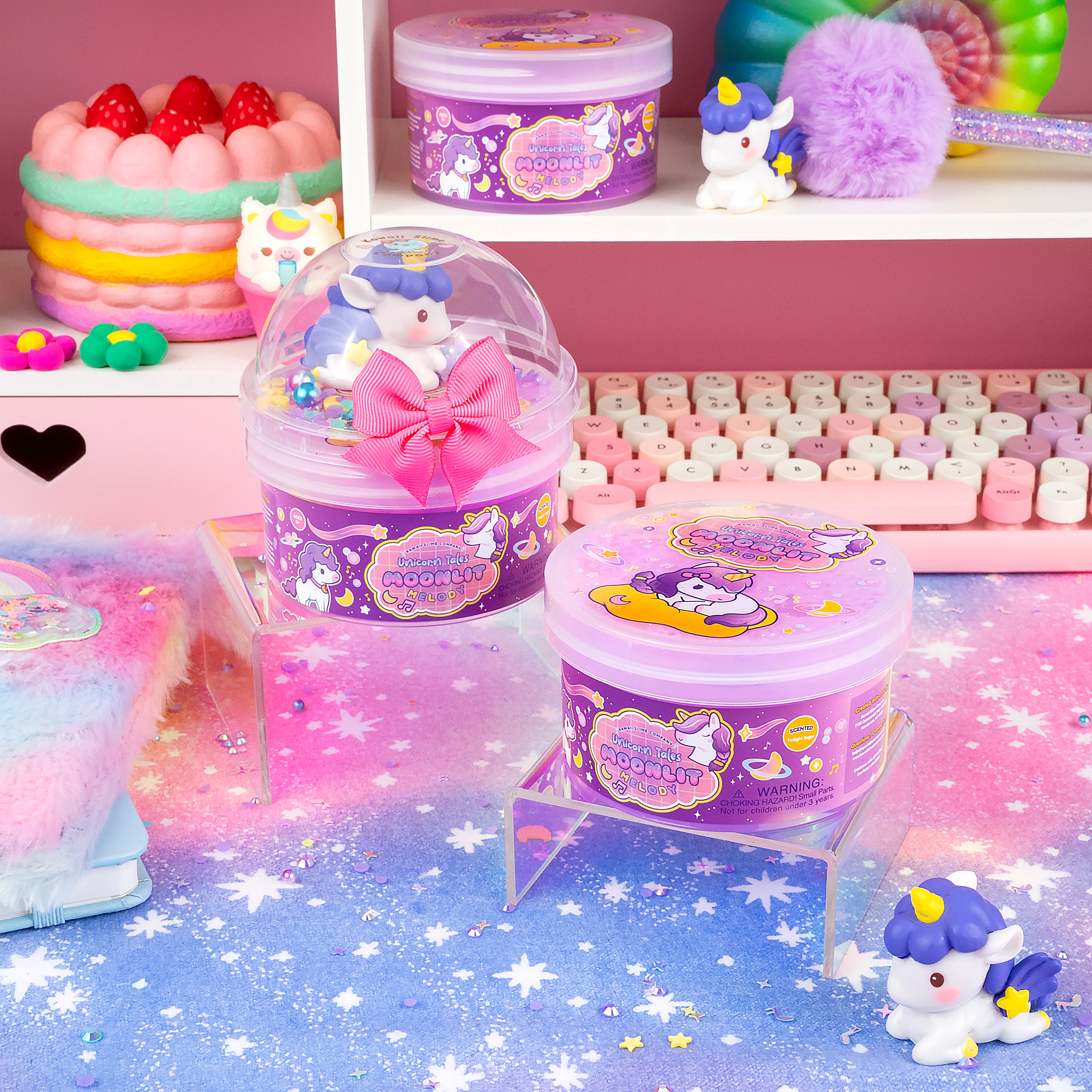 Unicorn Tales Moonlit Melody Butter Signature Dome™ Slime – KSC