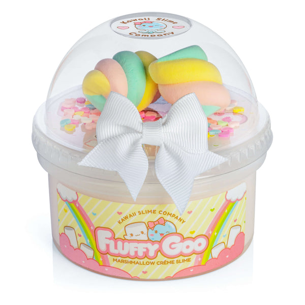 Marshmallow Boba Butter Floam Slime, Marshmallow Slime, Fluffy