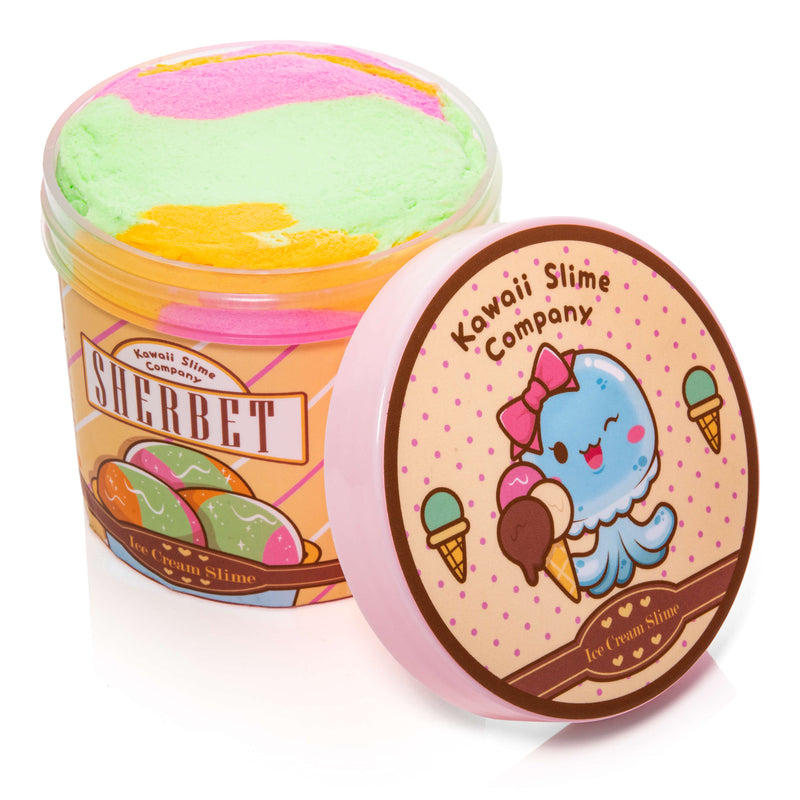 Slime ice top cream