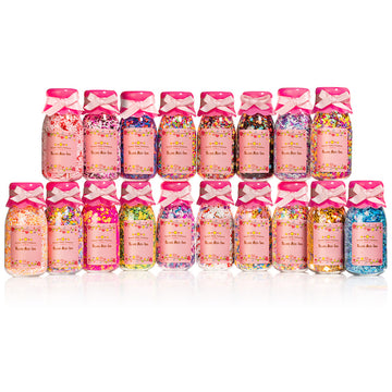 Bulk Sprinkles In Milk Jar Container