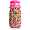 Bulk Sprinkles In Milk Jar Container