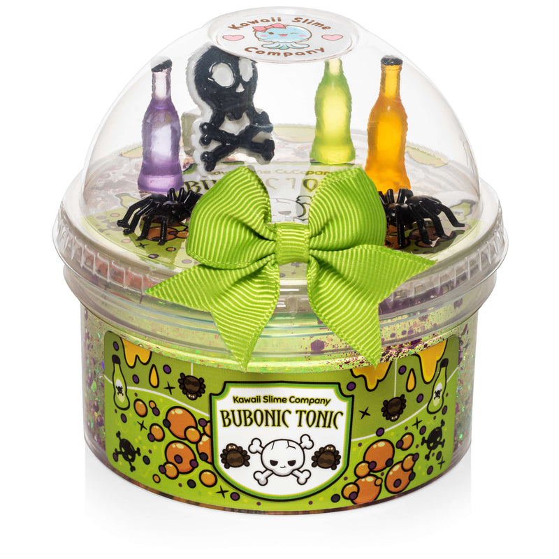 Bubonic Tonic Clear Glitter Signature Dome™ Slime