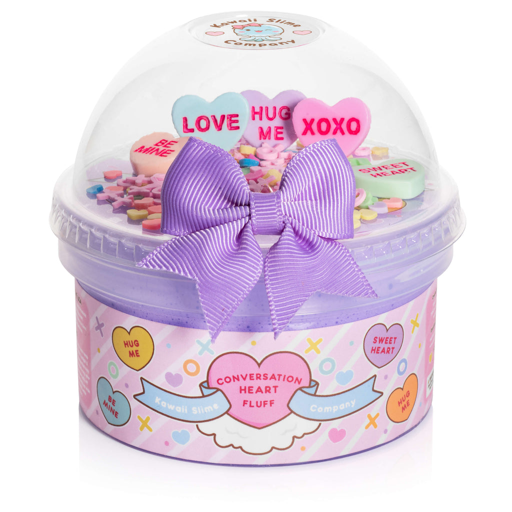 Conversation Heart Fluff Signature Dome™ Slime