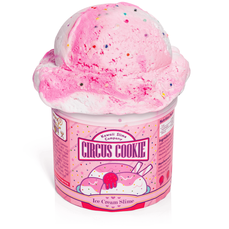 Cotton Candy Scented Ice Cream Pint Slime