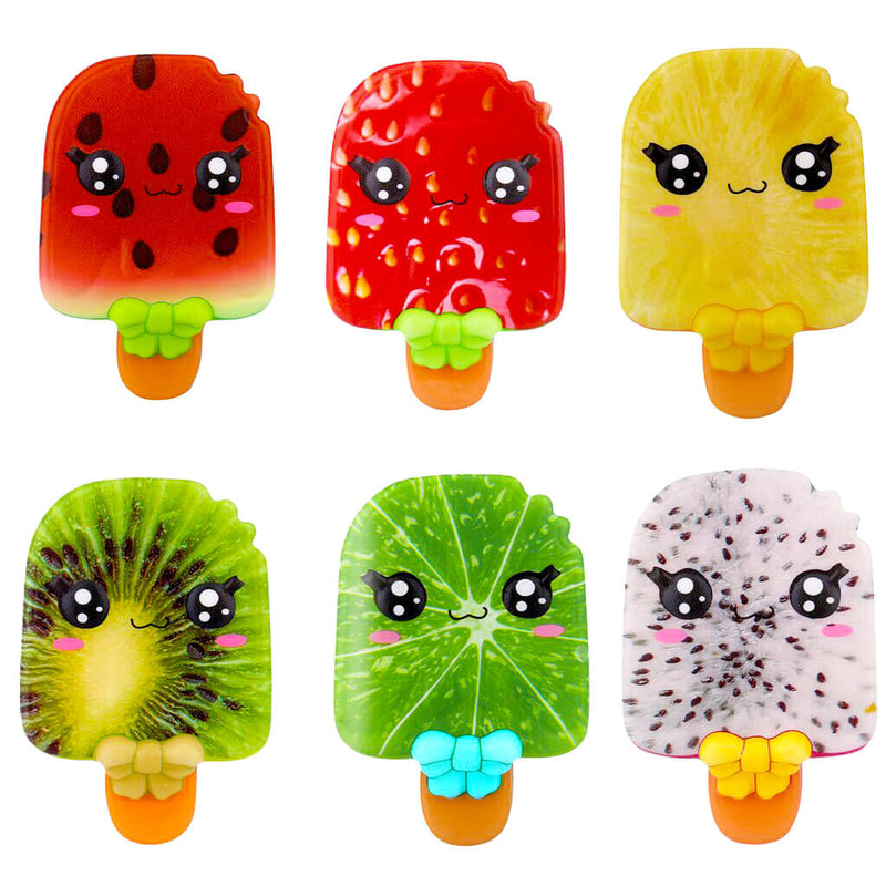 Kawaii Fruit Face Popsicle Squishy