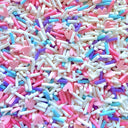 Bulk Sprinkles In Milk Jar Container
