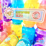 Kawaii Soda Slime 4 Pack