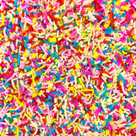 Bulk Sprinkles In Milk Jar Container