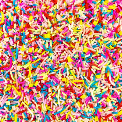 Bulk Sprinkles In Milk Jar Container