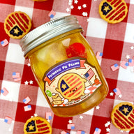 Patriotic Pie Filling Jelly Cube Slime