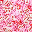 Bulk Sprinkles In Milk Jar Container