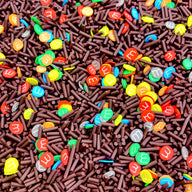 Bulk Sprinkles In Milk Jar Container