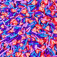 Bulk Sprinkles In Milk Jar Container