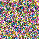 Bulk Sprinkles In Milk Jar Container